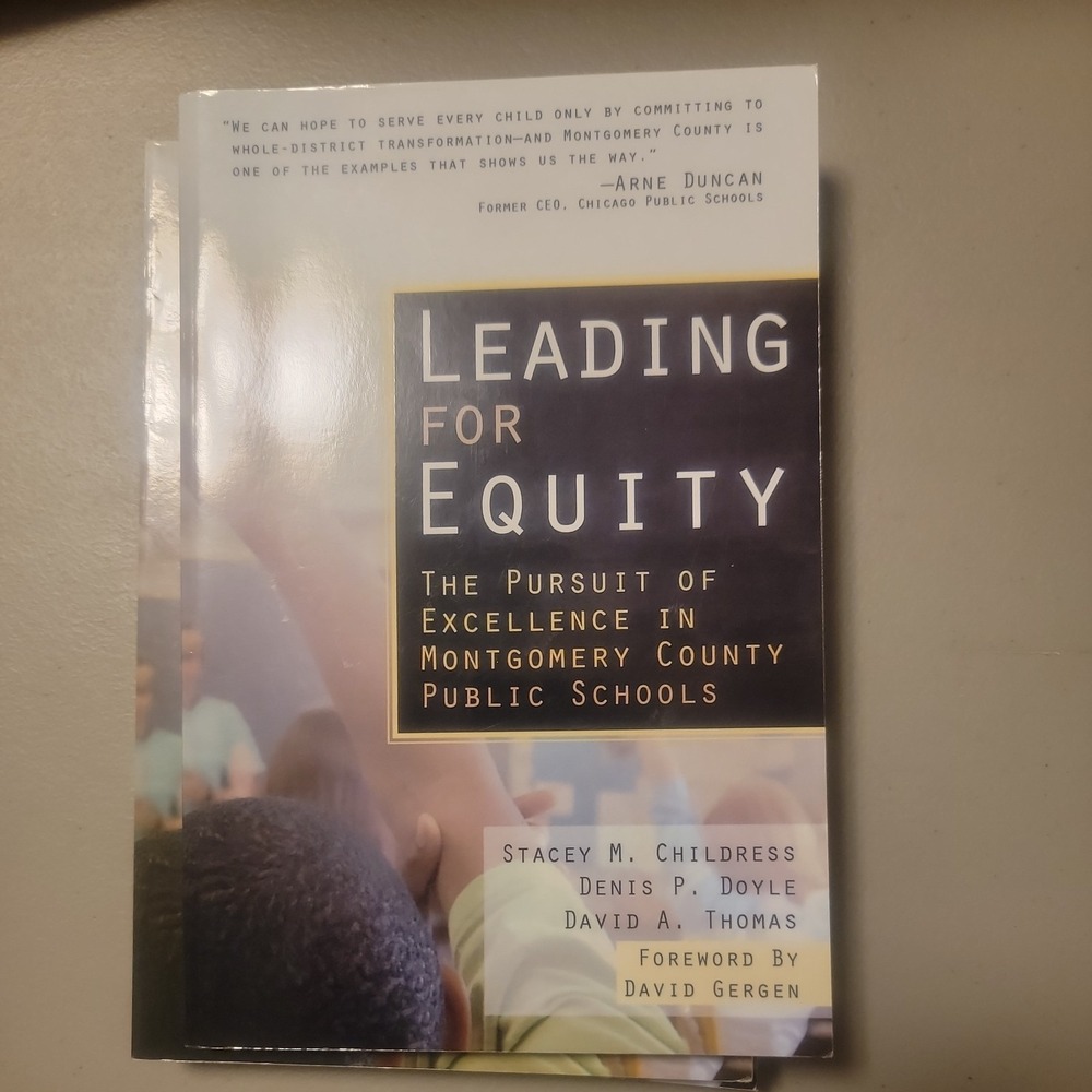 Leading for Equity Montgomery County Public Schools Harvard Education Press 2009